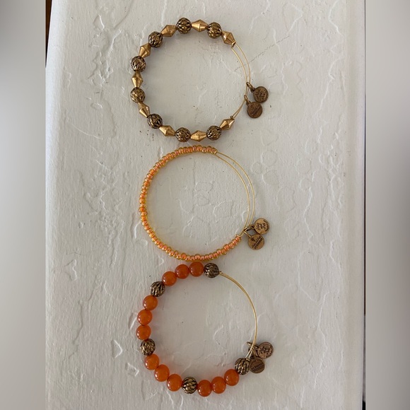 Set of 3 Alex and Ani Energy Bracelets - Picture 2 of 3